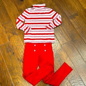 Candy cane / peppermint Christmas set